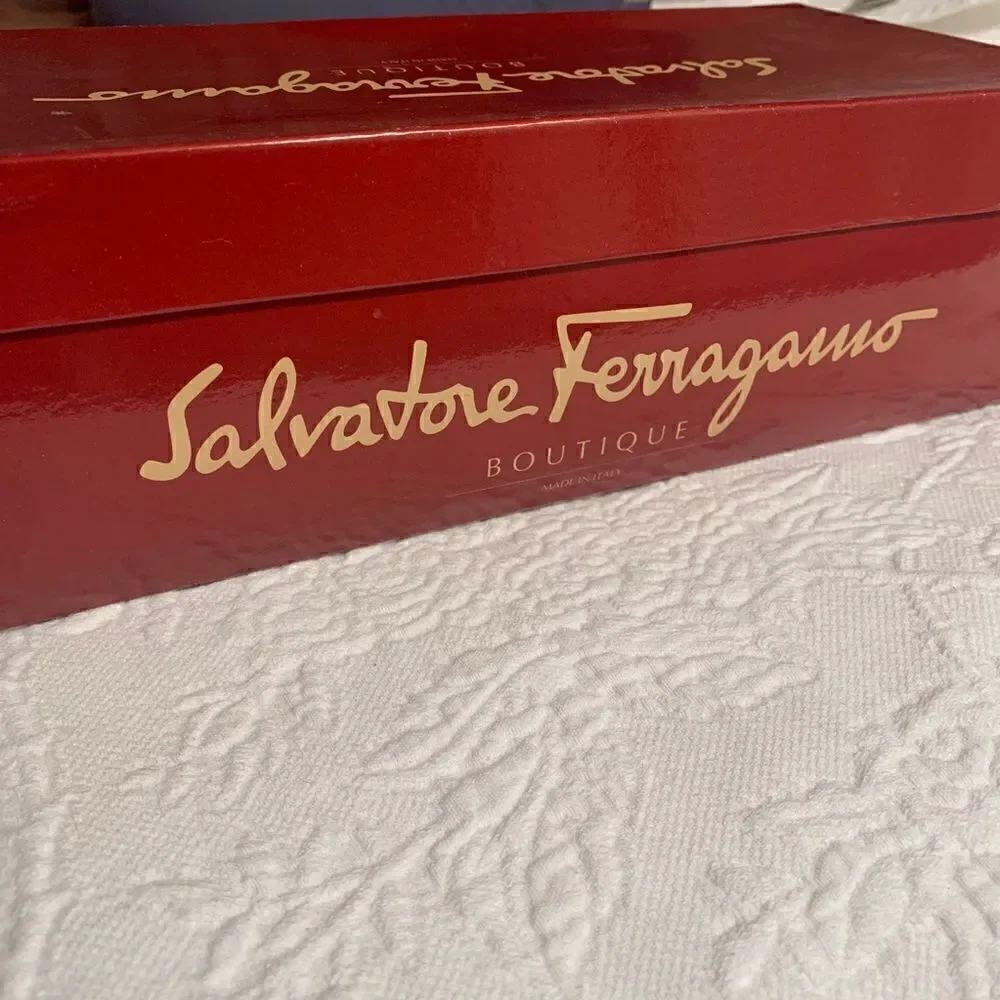 Women's Vintage Red Salvatore Ferragamo Shoes